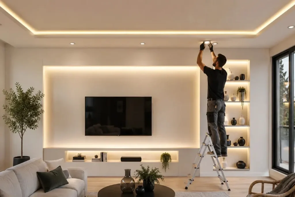 lighting installation 